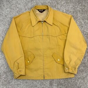 Vintage Envoy Grandpa Jacket‎ Full Zip Men Size Medium Now Jacket Mesh Lined